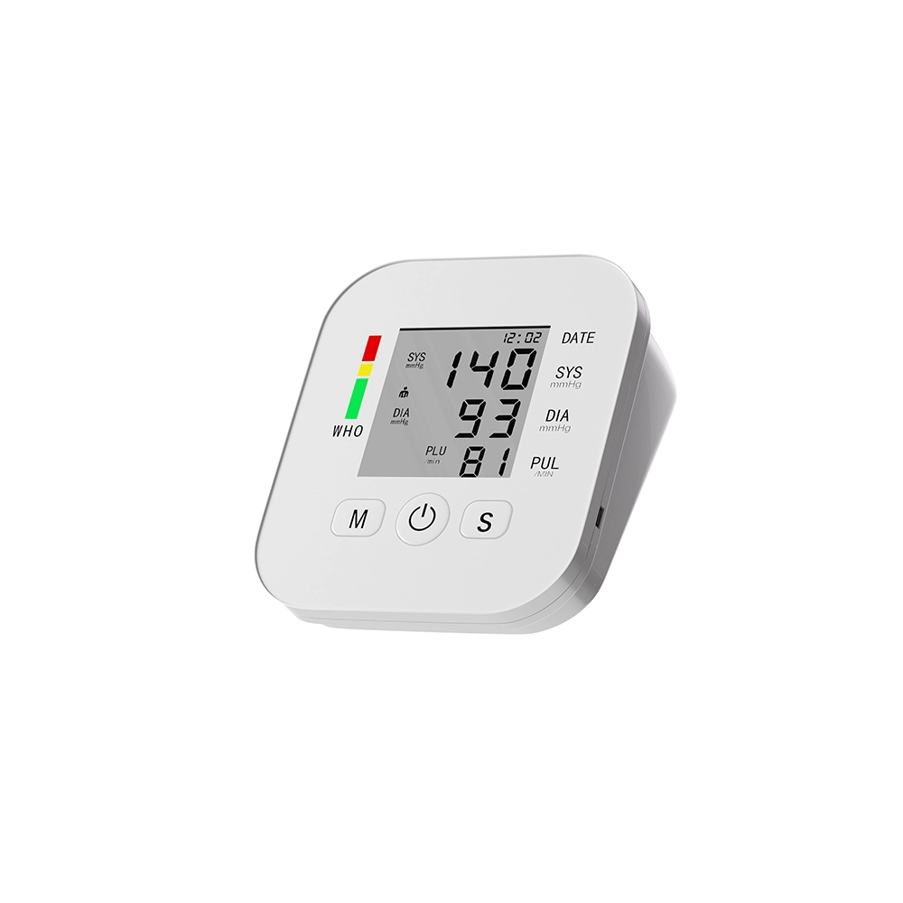 Color Indicator Upper-Arm Blood Pressure Monitor