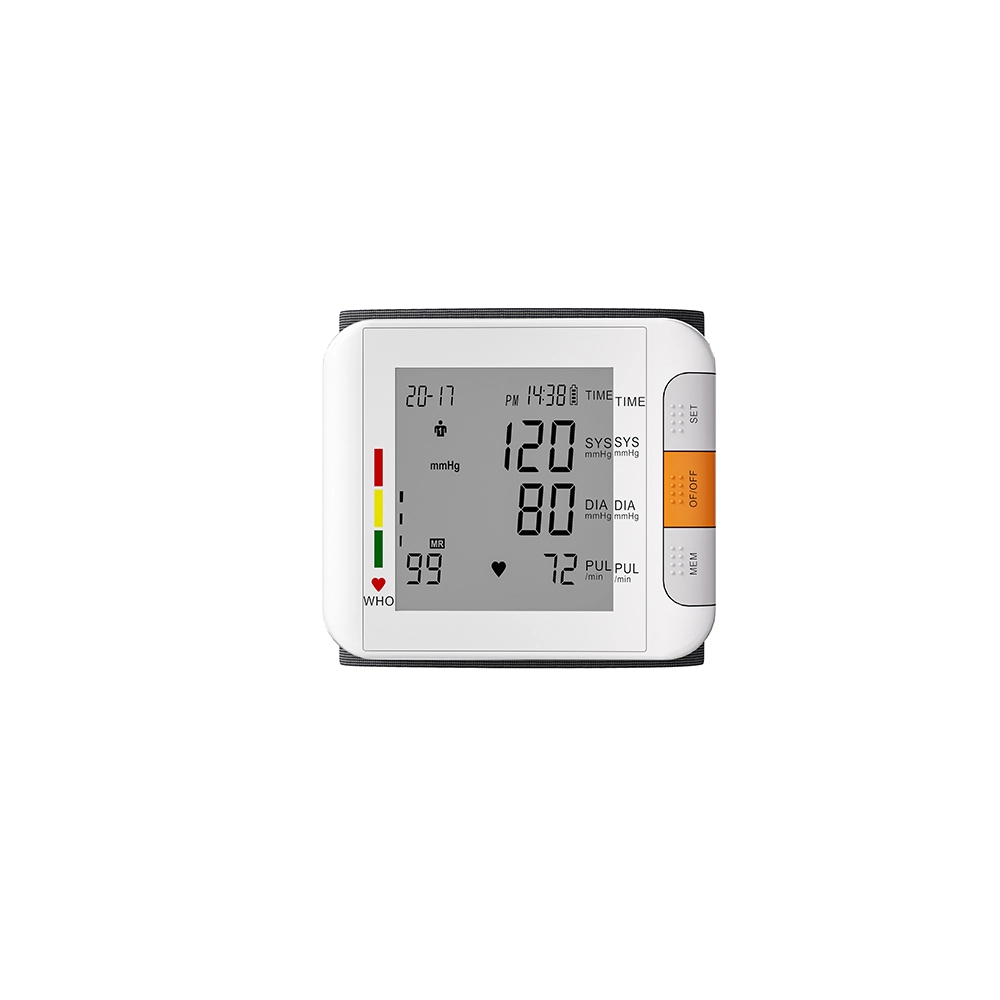 Digital Wrist Blood Pressure Monitor with Dual User Memory