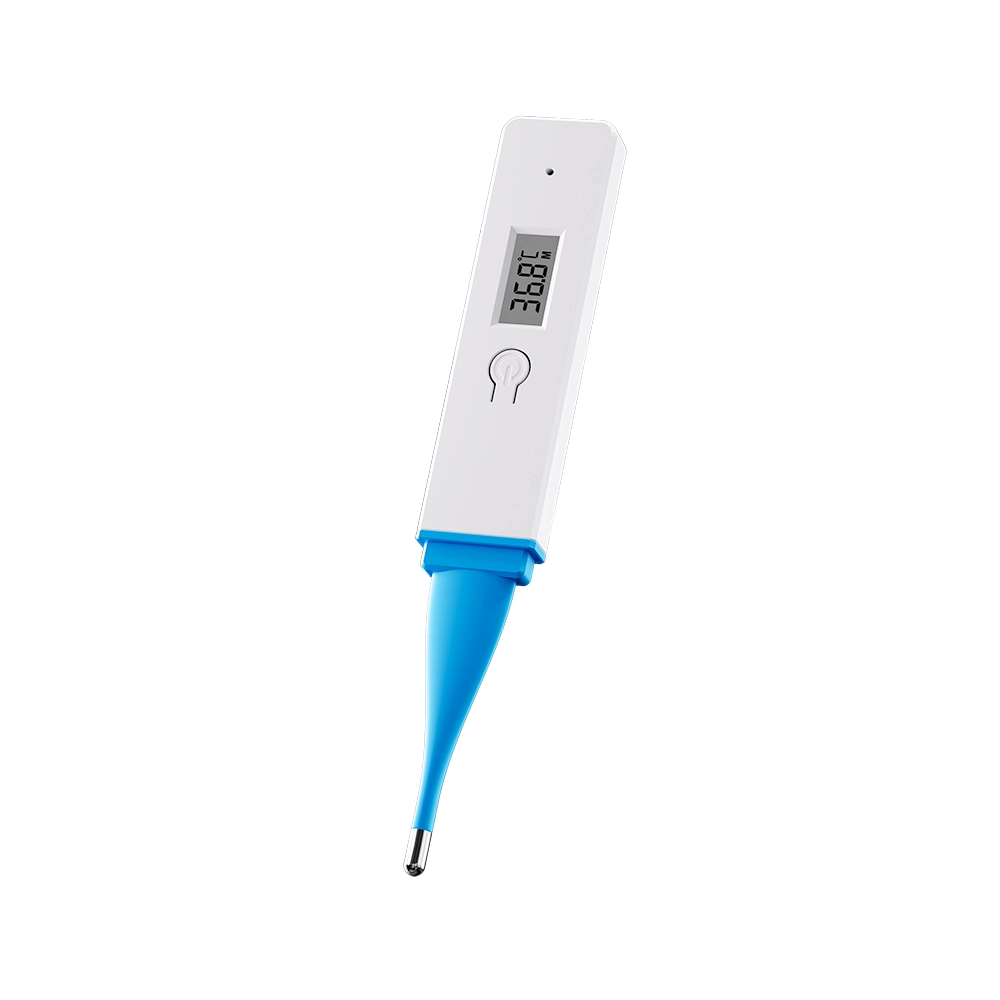 Flexible Tip Digital Thermometer with Protective Cover