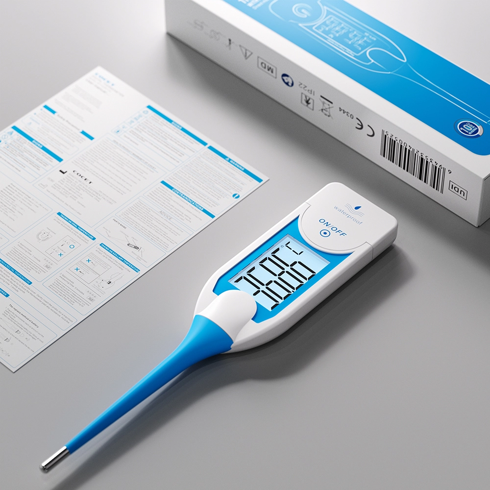 Predictive Flexible Tip Digital Thermometer