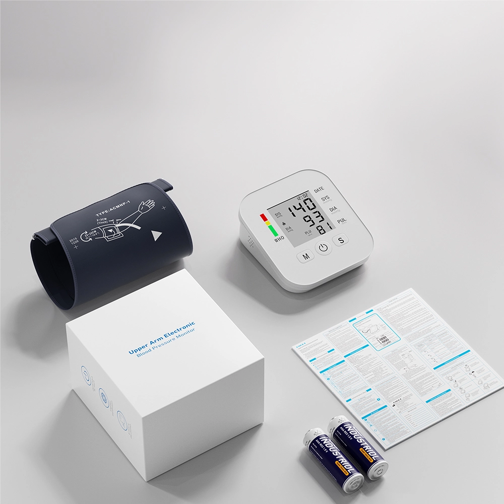 Color Indicator Upper-Arm Blood Pressure Monitor