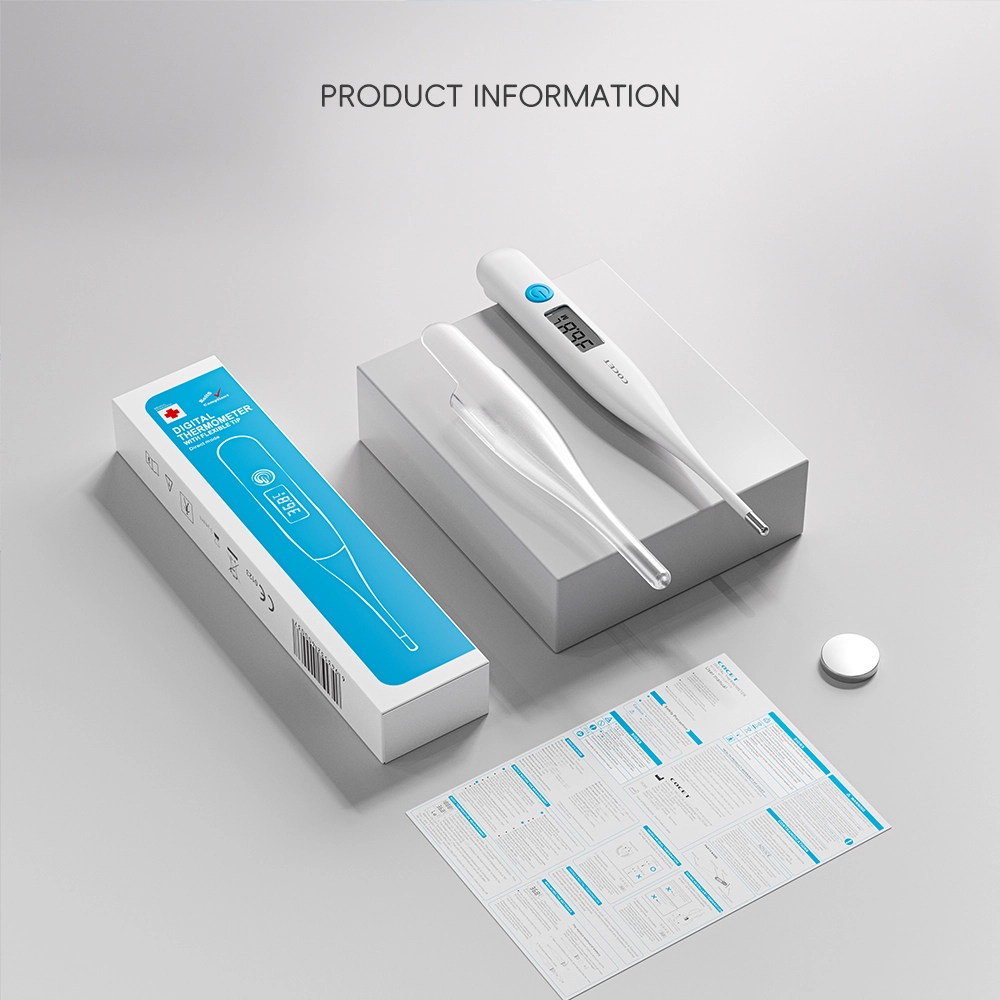 IP57 Waterproof Rigid Tip Digital Thermometer