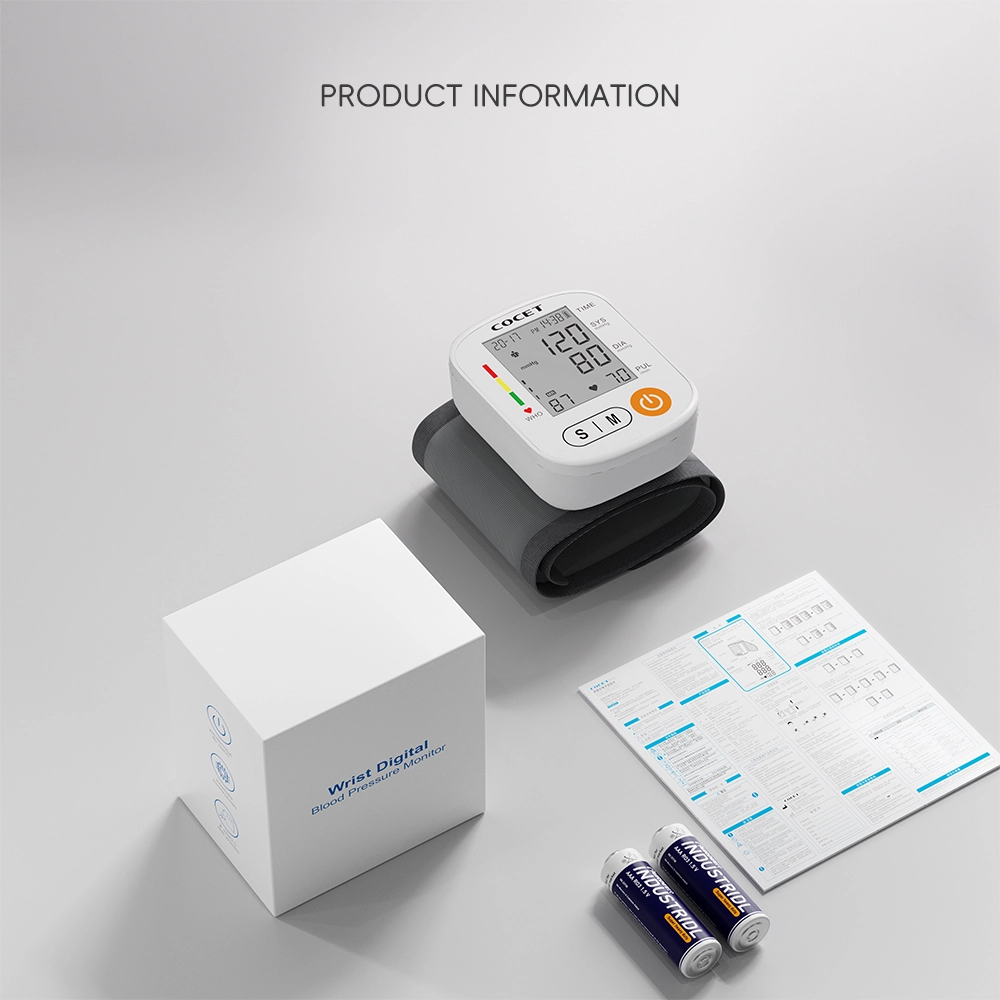 Talking Digital Wrist Blood Pressure Monitor