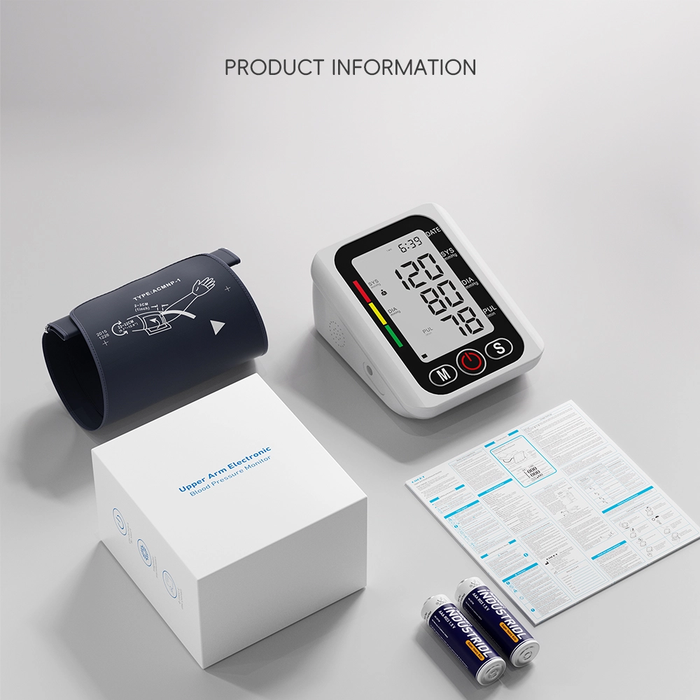 Voice Broadcast Upper-Arm Blood Pressure Monitor