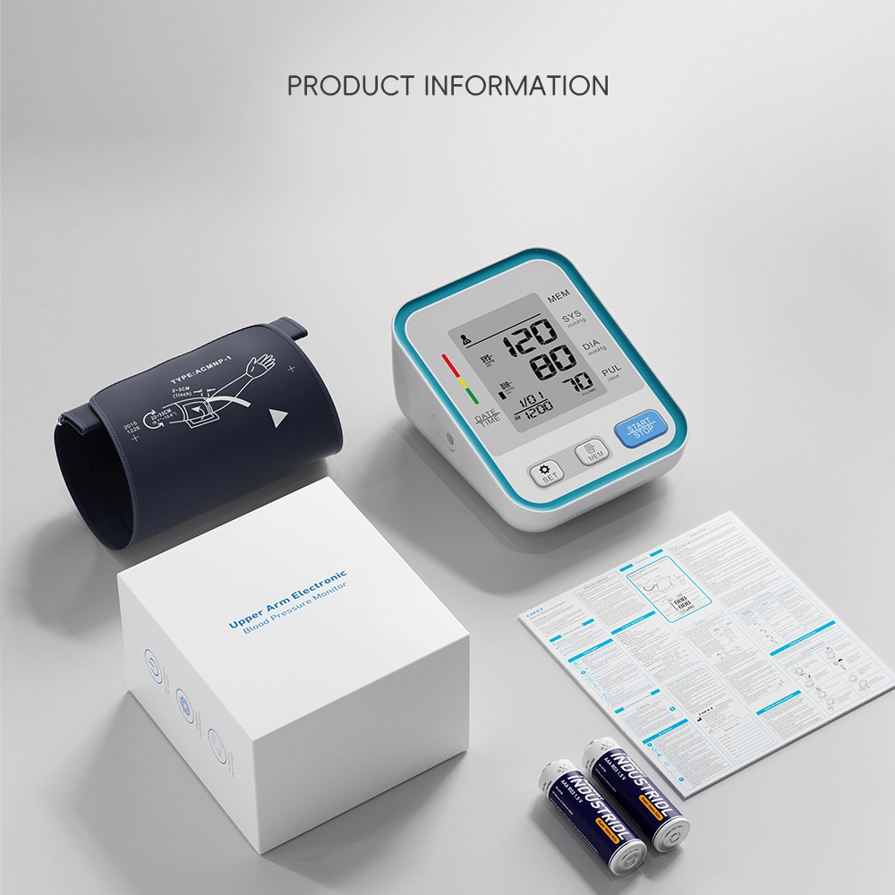 Voice Reminder Upper-Arm Blood Pressure Monitor