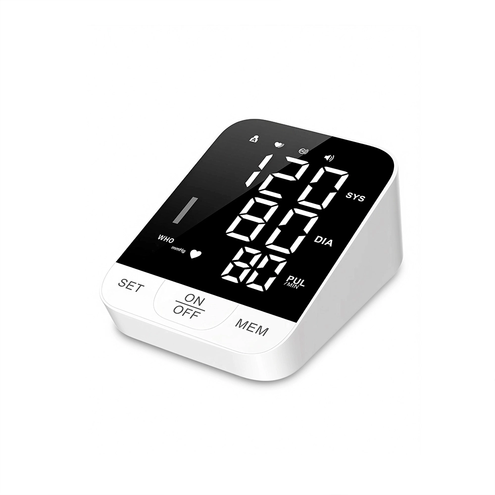 Large Display Upper-Arm Blood Pressure Monitor