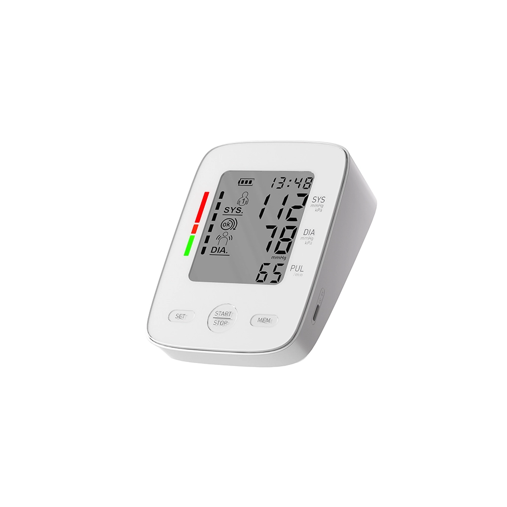 Smart Color Indicator Upper-Arm Blood Pressure Monitor