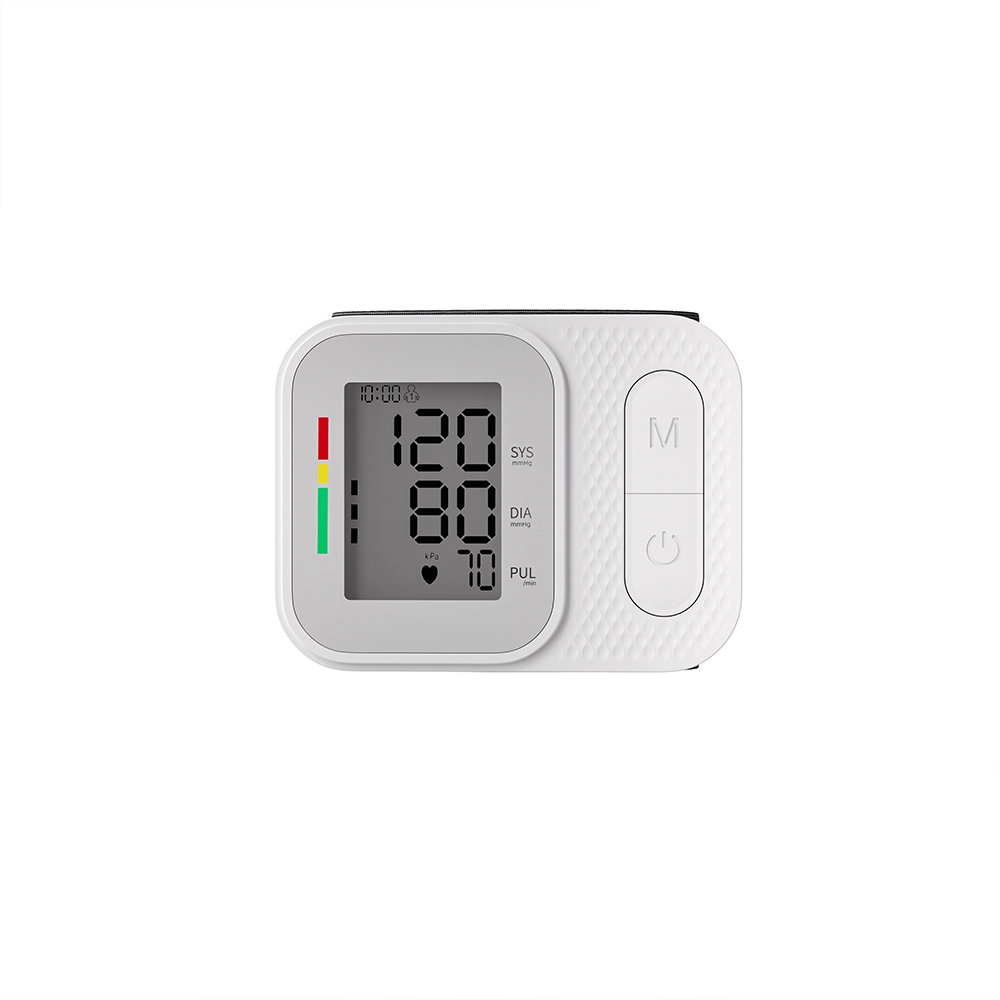 Wrist Blood Pressure Monitor with 3-Color Indicator
